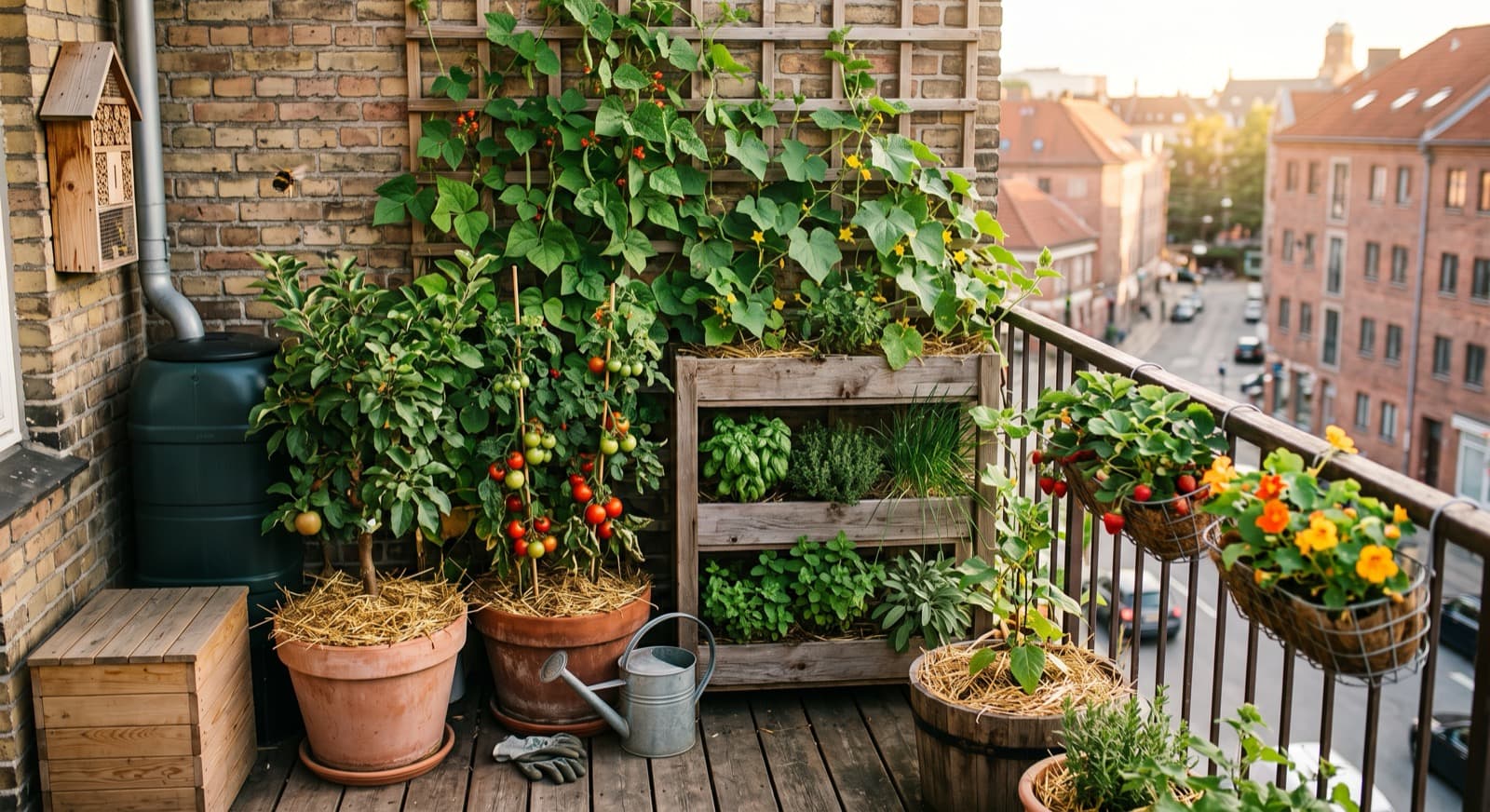 Permakultur-Tipps für den Balkon