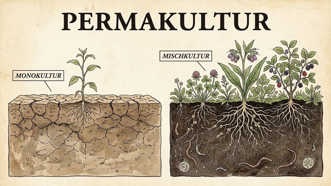 Permakultur: Mit der Natur arbeiten statt gegen sie