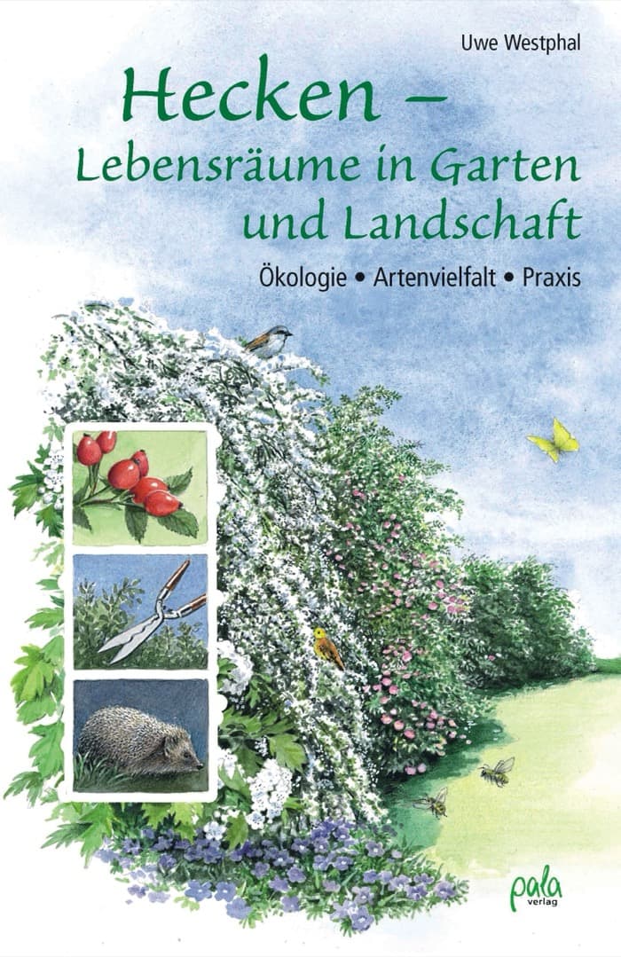 Buchcover: Hecken – Lebensräume in Garten und Landschaft