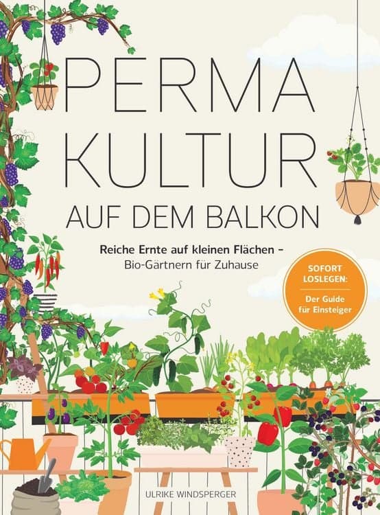 Buchcover: Permakultur auf dem Balkon