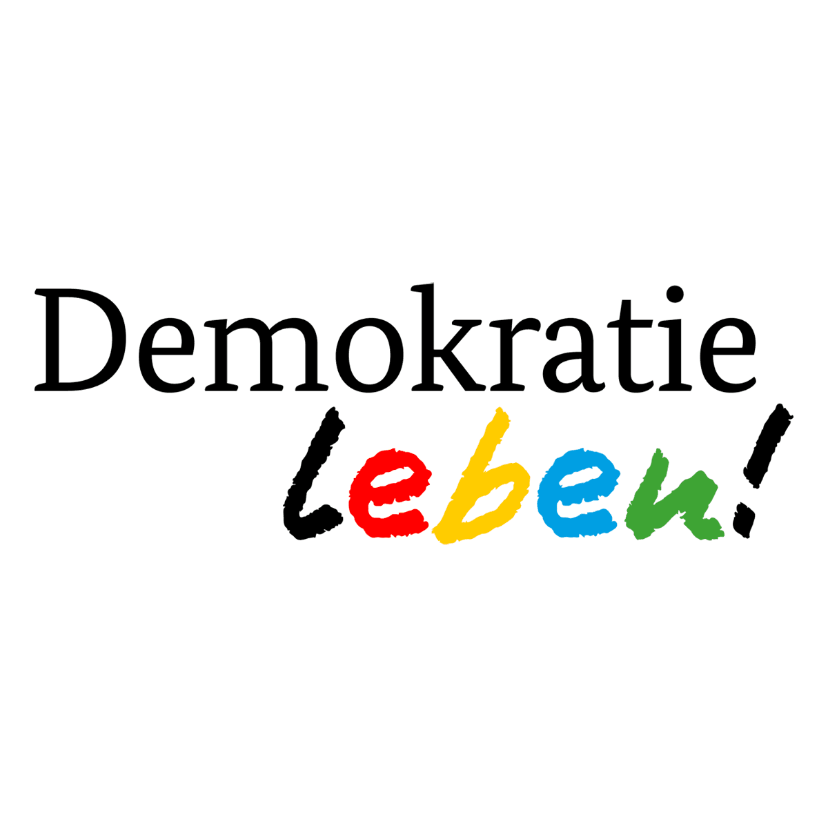 Logo Demokratie leben! — Bundesprogramm des BMFSFJ